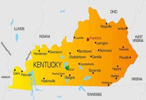 Map of Kentucky