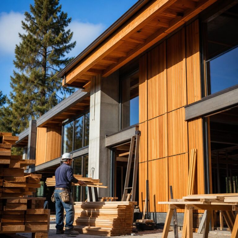 Cedar Lumber Applications in Contemporary Construction Projects